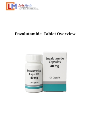 Enzalutamide Tablet Overview