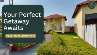 Best hotel in ranipet - AS Garden Villa