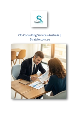 Cfo Consulting Services Australia | Stratcfo.com.au