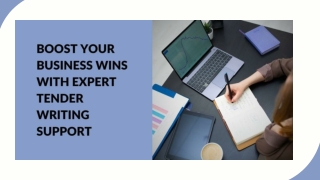 Boost Your Business Wins with Expert Tender Writing Support