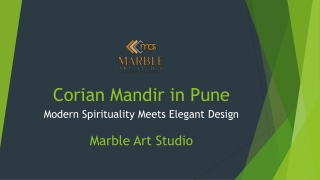 Corian Mandir in Pune | Elegant & Durable Pooja Mandir Designs