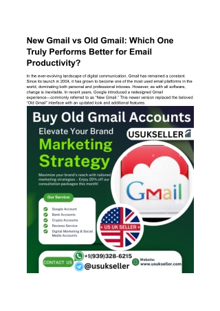 New Gmail vs Old Gmail_ Which One Truly Performs Better for Email Productivity