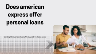 Does american express offer personal loans (3)