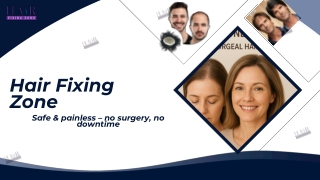 The Smart Way to Transform Your Look Instantly Hair Fixing