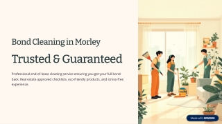 Bond Cleaning in Morley