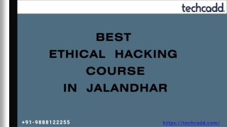 Best Ethical Hacking course in Jalandhar
