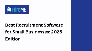 Best Recruitment Software for Small Businesses 2025 Edition