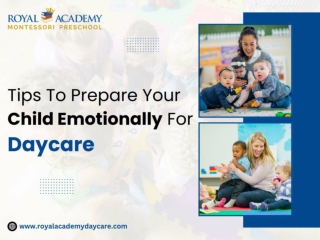 Tips To Prepare Your Child Emotionally For Daycare