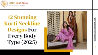 12 Stunning Kurti Neckline Designs For Every Body Type (2025)