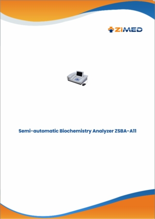 Semi-automatic-Biochemistry-Analyzer-ZSBA-A11