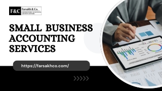 Affordable Small Business Accounting Services | Farsakh & Co.
