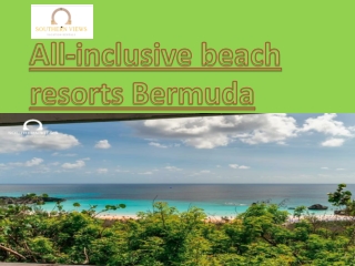 All-inclusive beach resorts Bermuda