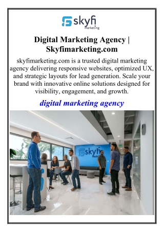 Digital Marketing Agency | Skyfimarketing.com