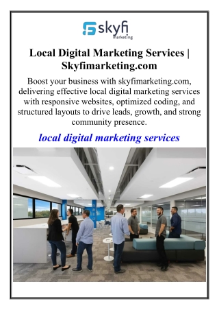 Local Digital Marketing Services | Skyfimarketing.com