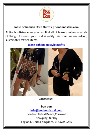 Jaase Bohemian Style Outfits  Bonbonfistral.com