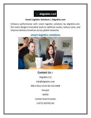 Smart Logistics Solutions  Alignbits.com