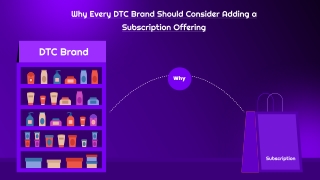 Why Every DTC Brand Should Consider Adding a Subscription Offering
