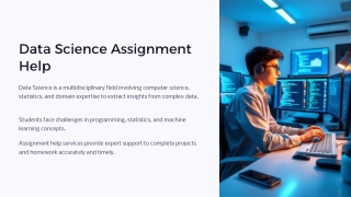 Top Benefits of Using Online Data Science Assignment Assistance