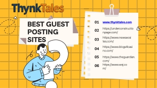 Best Guest Posting Sites