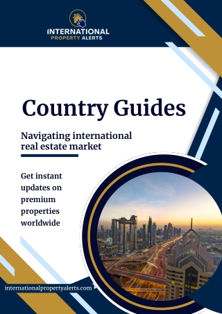 Discover Smart Global Property Opportunities | International Property Alerts