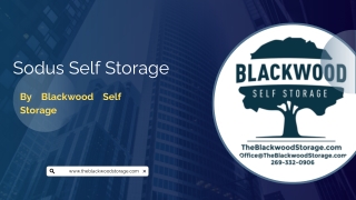 Sodus Self Storage Solutions by Blackwood Self Storage