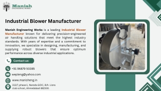 Industrial Blower Manufacturer