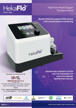 Guide about High Flow Nasal Oxygen Therapy Device