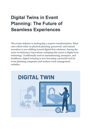 Digital Twins in Event Planning_ The Future of Seamless Experiences