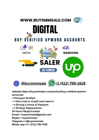 How to Buy Verified UPWORK Accounts 7.9 Easy Steps