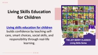 Living Skills Education for Children