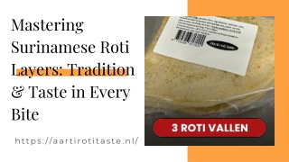 Surinamese Roti Layer Bulk Packaging