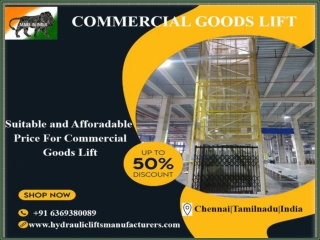 Goods Lift Manufacturers