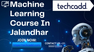 Best Machine Learning course in Jalandhar