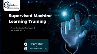 Supervised Machine Learning Training