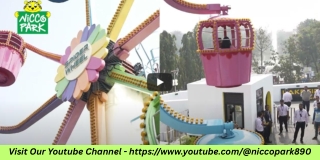 Thrill on the Spider Wheel, Nicco Park, Kolkata