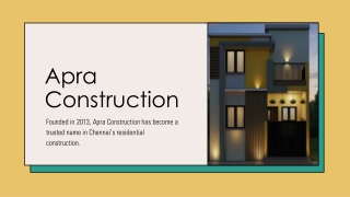 Delivering Smart & Reliable Construction Solutions