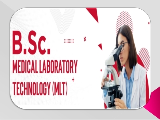 B.Sc. Medical Laboratory Technology MLT