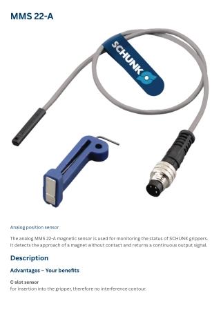 MMS 22-A Analog position sensor