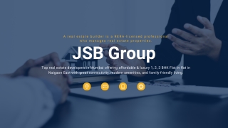 1 & 2 Bhk flat in Naigaon East Projects by JSB Group