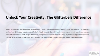 Glitterbels: Premium Nail Products for Professionals