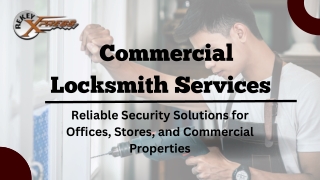 24/7 Commercial Locksmith Solutions – Safeguard Your Business