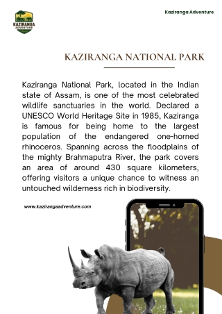 Kaziranga National Park