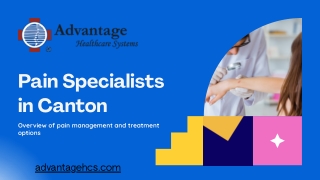 Presentation - Pain Specialists  in Canton