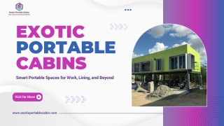 Portable Office Cabin Manufacturers