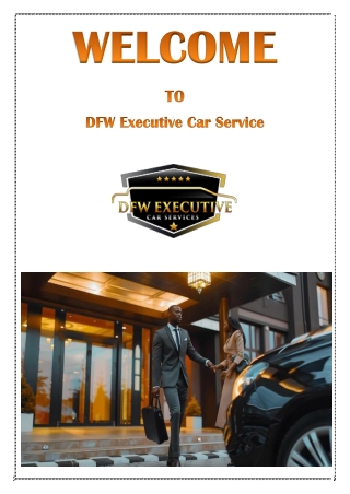 Step-by-Step Guide to Dallas Black Car Service with DFW Executive Car Service