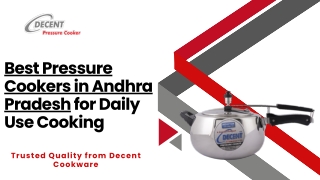 Best Pressure Cookers in Andhra Pradesh for Daily Use Cooking