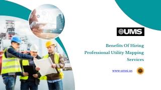 Benefits Of Hiring Professional Utility Mapping Services