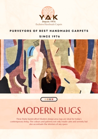 MODERN RUGS CATEGORY