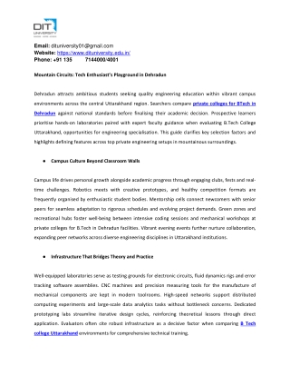 Mountain Circuits Tech Enthusiast’s Playground in Dehradun