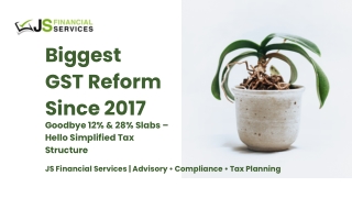 Biggest GST Reform Since 2017